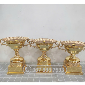 Cup kim loại vàng hoạ tiết tinh tế - KC-4154