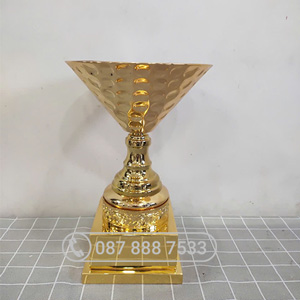 Cup kim loại vàng hình phiểu - KC-4162V