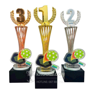 Cúp Pickleball thân kim loại - PIC-1303