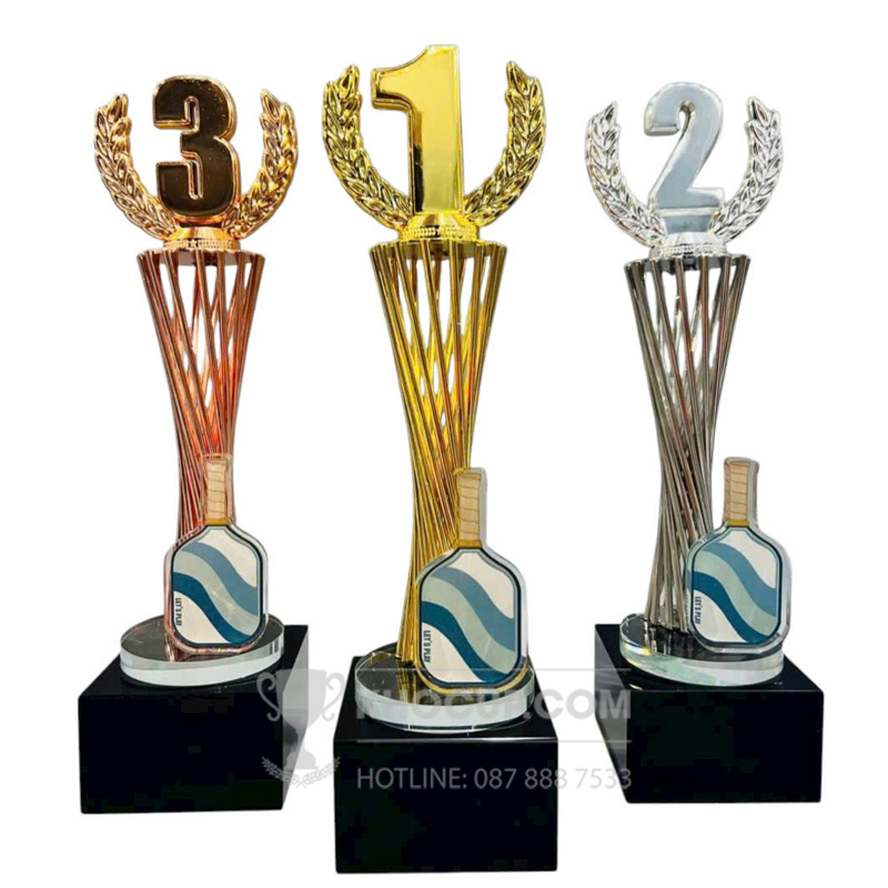 Cúp Pickleball thân kim loại - PIC-1304