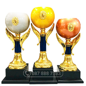 Cúp kim loại màu vàng bạc đồng (in được logo pickleball lên thân) - PIC-2120