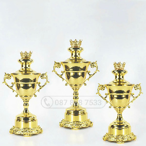 Cúp kim loại màu vàng (gắn được đỉnh pickleball) - PIC-2170