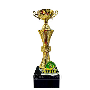 Cúp pickleball kim loại màu vàng - PIC-2180