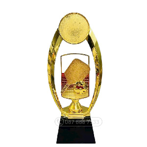 Cúp pickleball kim loại màu vàng - bạc - đồng - PIC-2183